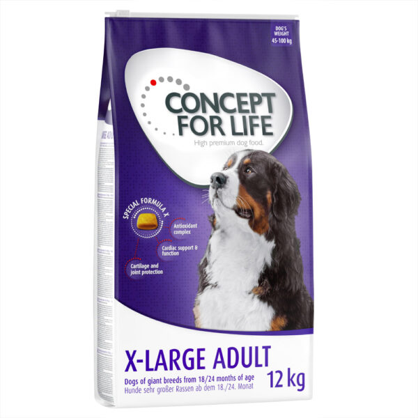 2x12kg X-Large Adult Concept for Life Croquettes pour chien