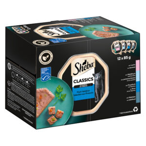 144x85g Mégapack Les Barquettes de Sheba