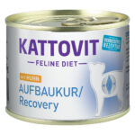 24x185g Kattovit Formule revitalisante Énergie plus poulet - Pâtée pour chat