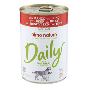 6x400g Almo Nature Daily bœuf - Pâtée pour chien