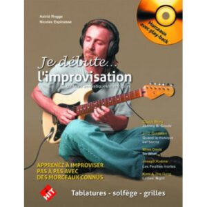 Je Debute L'improvisation + CD - Guitare