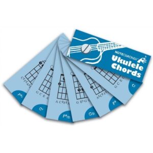 Notecracker Ukulele Chords Uke Cards - Ukulele