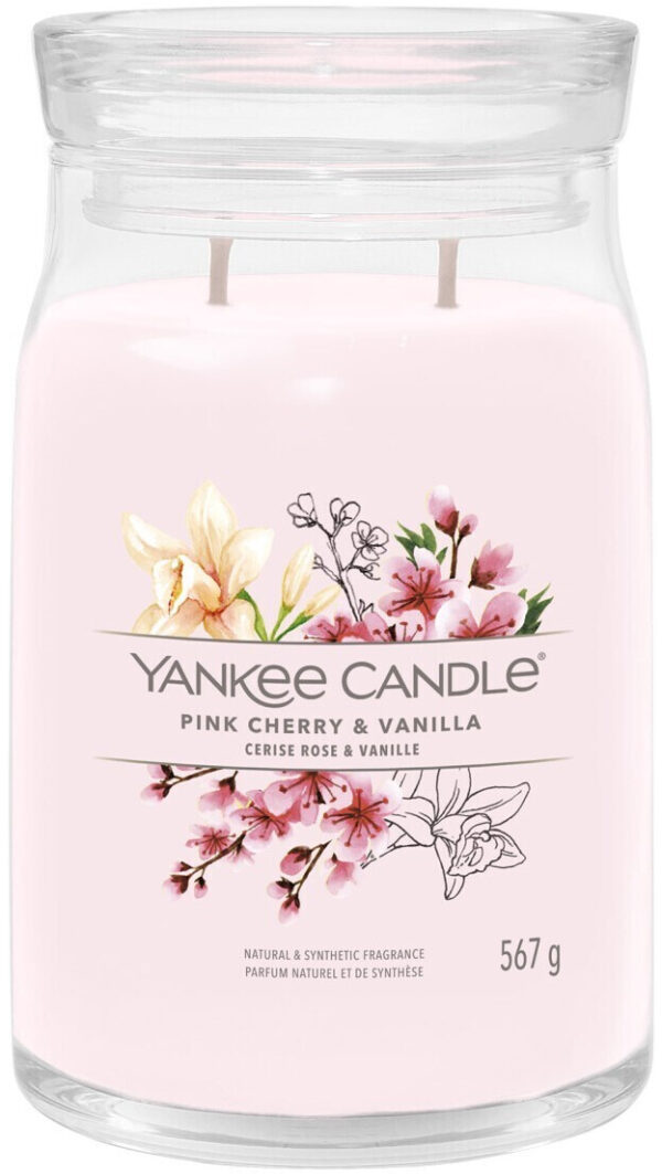 Yankee Candle Pink Cherry & Vanilla 567g