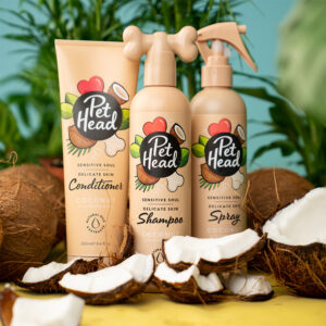 Pet Head Sensitive Soul pour chien - lot 3 produits (shampooing