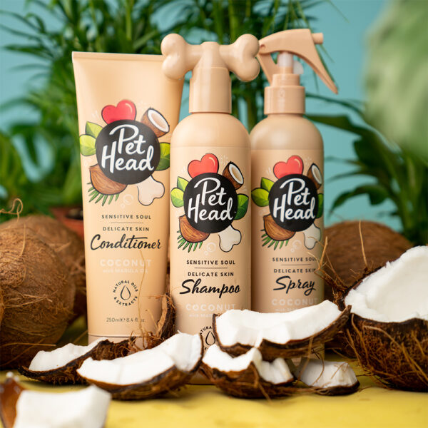Pet Head Sensitive Soul pour chien - lot 3 produits (shampooing