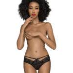 Penthouse Lingerie Culotte Adore Me Noir M/L | Lingerie Sensuelle & Confortable