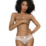 Penthouse Lingerie Culotte Adore Me Blanc M/L | Lingerie Sensuelle & Confortable
