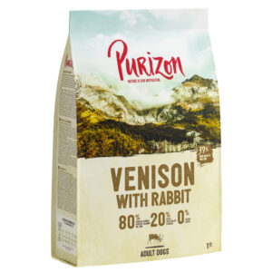 1kg croquettes Purizon sans céréales Puppy Large poulet