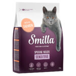 5x4kg Smilla Adult Sensitive sans céréales saumon - Croquettes pour chat
