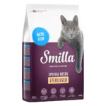 2x10kg Smilla Adult Sterilised poisson - Croquettes pour chat