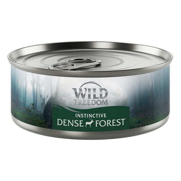 24x70g Adult Dense Forest cerf Wild Freedom - Pâtée pour chat