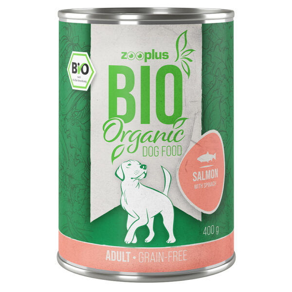 6x400g zooplus Bio saumon