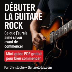 Débuter la guitare Rock guide PDF gratuit